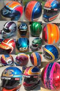Custom Painted Helmets